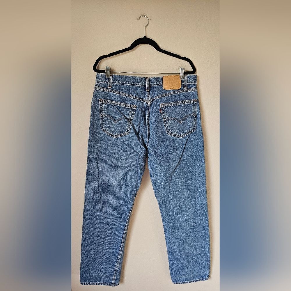 Vintage Levis 2002 Regular Fit Straight Leg Jeans W36 L30 - Picture 3 of 12